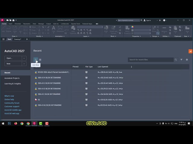 AutoCAD Tutorial | Introduction to the AutoCAD Interface and Workspace