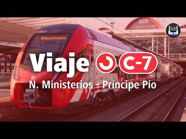 Viaje por la C-7 en la NUEVA SERIE 453 | N. Ministerios - Príncipe Pío