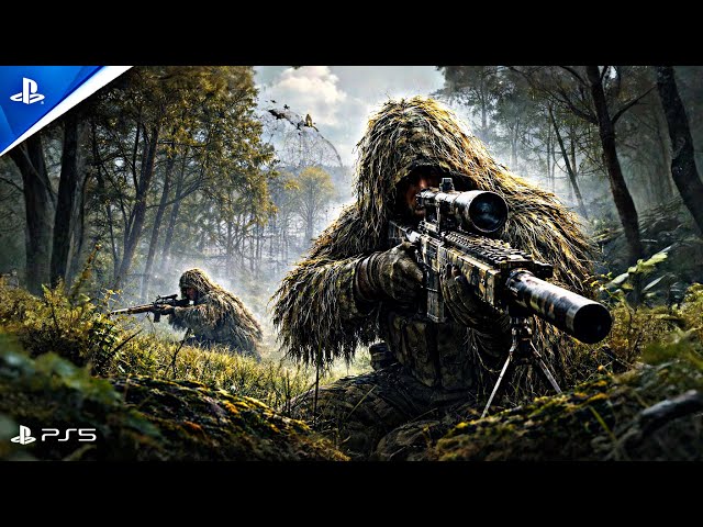 Call of Duty 4: Modern Warfare – All Ghillied Up Mission Walkthrough | 4K 60FPS PS5