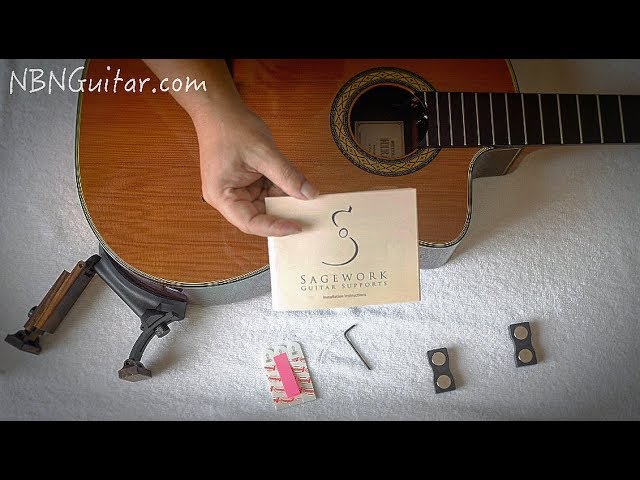 Sagework Guitar Support Installation Guide | Guitar Supports | NBN Guitar