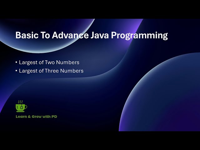 Basic to Advance Java Programming 