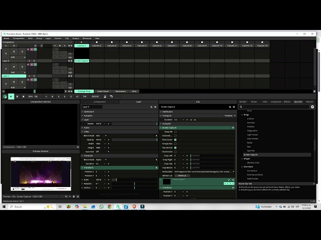 plugins Screen Capture resolume arena