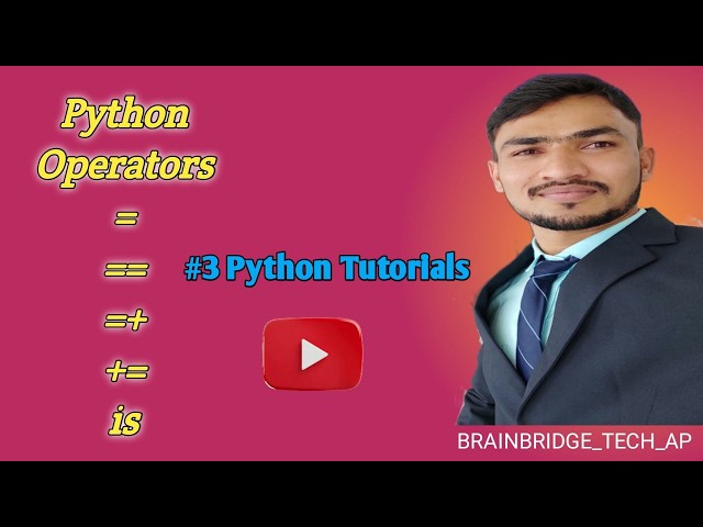 Python Operators Explained Simply | = , == ,+= , =+ , is | Python for Beginners #python #datascience