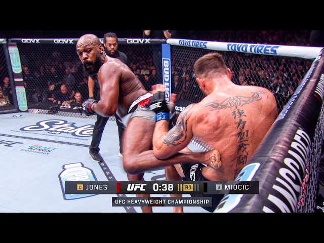 Jon Jones vs. Stipe Miocic | PELEA COMPLETA