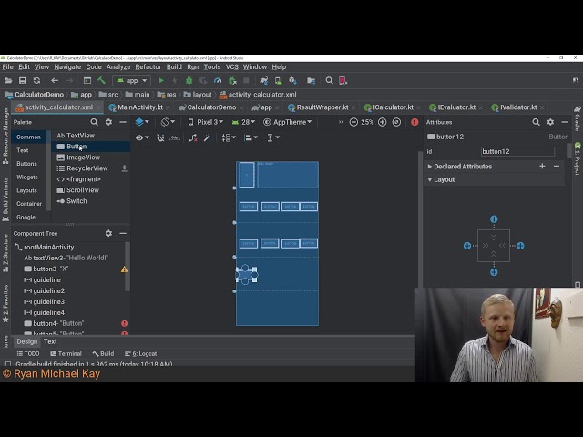 Let's Build An Android App In Kotlin: XML User Interface With Constraint Layout