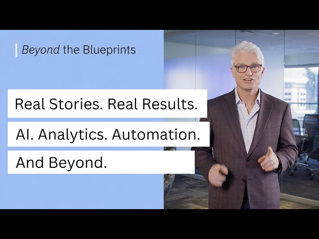 Beyond the Blueprints | Architecture Deep Dives with Technical Leaders