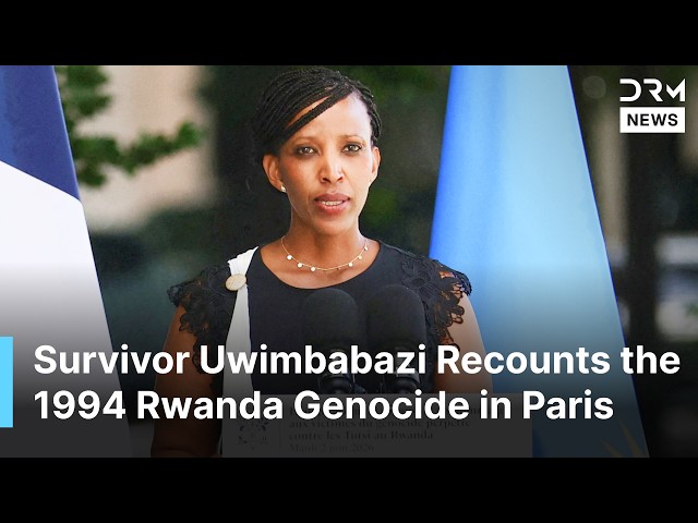 Rwandan Genocide Survivor Jeanne Uwimbabazi Shares Powerful Testimony in Paris Ceremony | AC1N