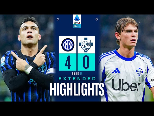 INTER-COMO 4-0 | EXTENDED HIGHLIGHTS | SERIE A 2025/26