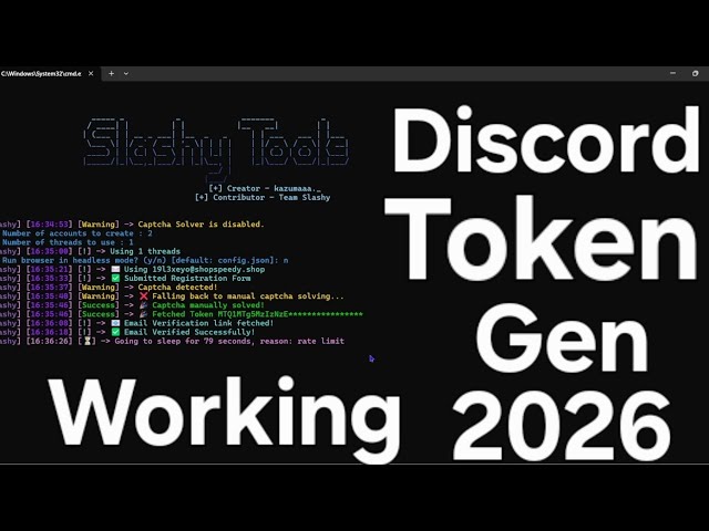New Advance  discord token gen || Camofox discord token gen || #discordtools #discord #token #nitro 