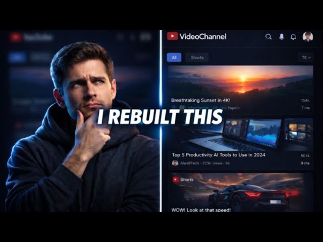 I Rebuilt YouTube With One Prompt (This Explains Money)