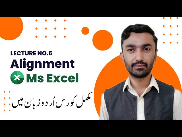 5# Excel Alignment Options Tutorial | Excel - Alignment, Text Alignment, Wrap Text, Merge & Center