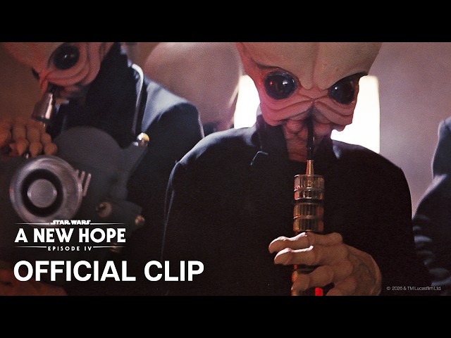 Luke Skywalker Enters the Mos Eisley Cantina | Star Wars: A New Hope | Official Clip
