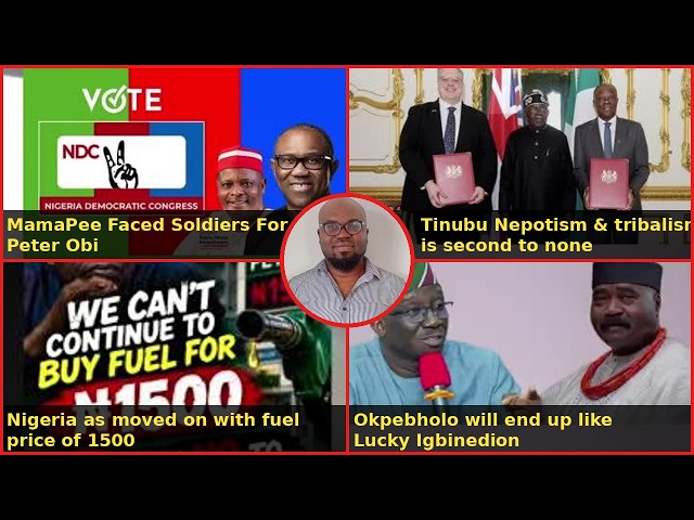 Aaah this is serious MamaPee Faced Soldiers, Tinubu Nepotism Tribalism, Fuel Price 1500, Okpebholo L