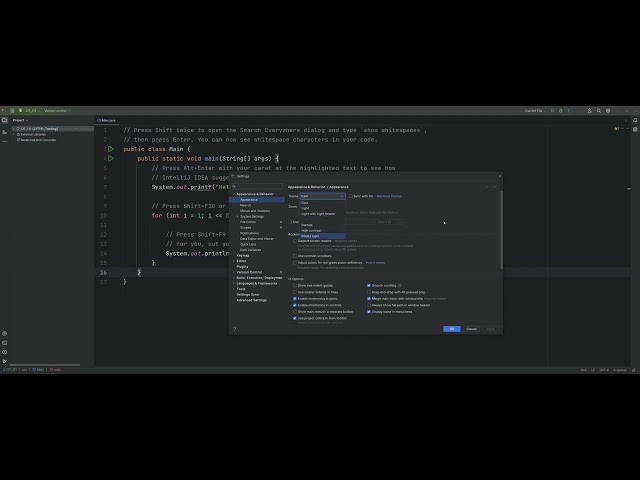 Introduction to IntelliJ Interface
