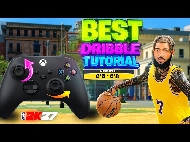 ¡El MEJOR tutorial de regates para bases altos en NBA 2K27! (Los jugadores de 6’6 a 6’8 DEBEN usa...
