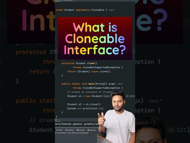 Clonable Interface in #java