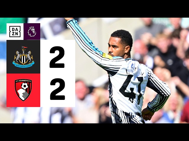 Newcastle vs Bournemouth (2-2) | Resumen y goles | Highlights Premier League