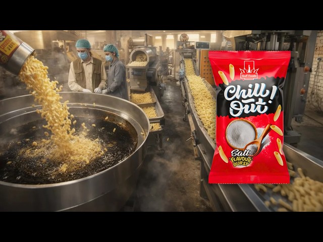 Inside a Snack Factory | How Millions of Snacks Are Made Every Day