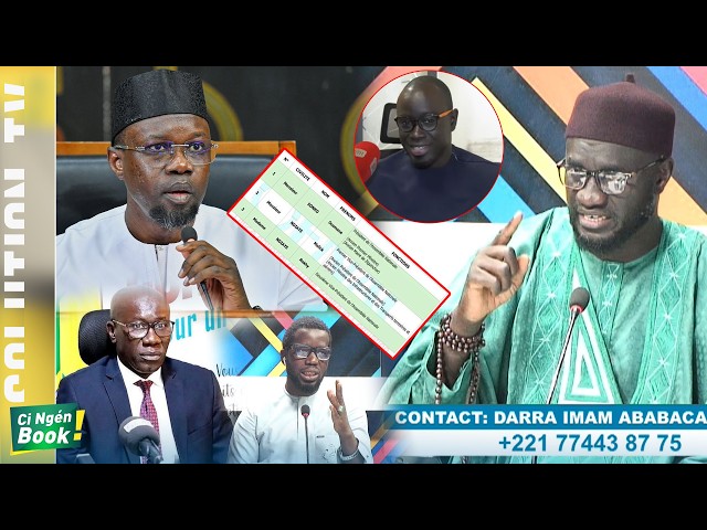 PAPE BIGUE NDIAYE PARMI LES 23 PREVENUS LIBRES...REACTION DE IMAM BABACAR SYLLA...OUSMANE SONKO...
