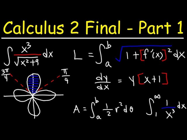 Calculus 2 Final Exam Review -