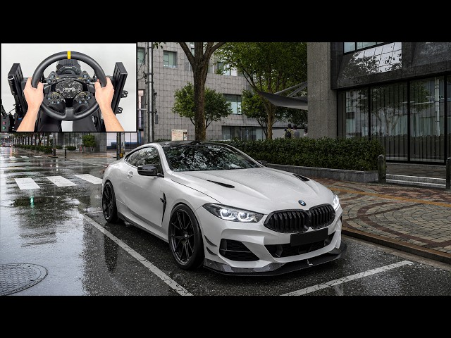 BMW M8 Competition | Forza Horizon 6 | Steering Wheel Gameplay
