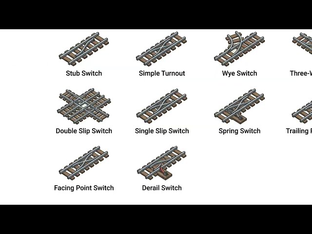 Every Type of Railway Switch Explained