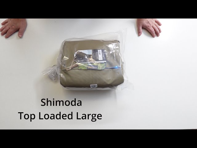 UNBOXING/TRAVEL GEAR/PHOTO GEAR: Shimoda Top Loader Large in BOA