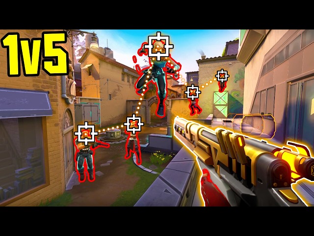 50 "UNBELIEVABLE" VALORANT 1v5's