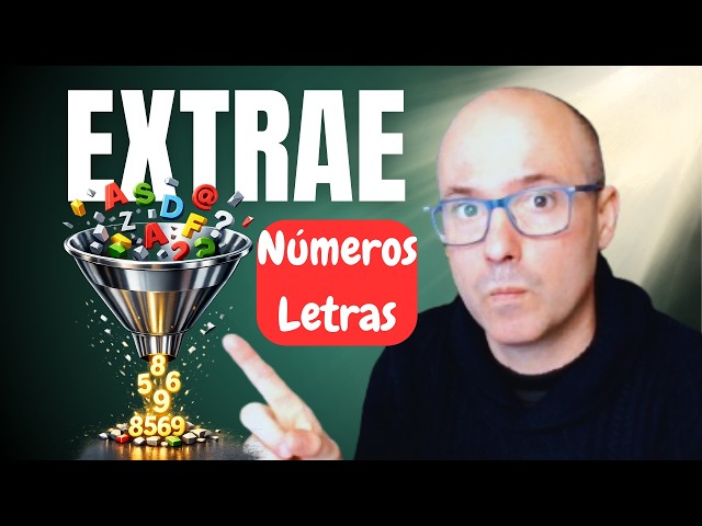 🧩 Extract NUMBERS and LETTERS in Excel with REGEX and Power Query (easy and fast)