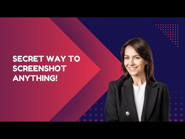 Screenshot Anything Online Even If It’s Blocked ➡️