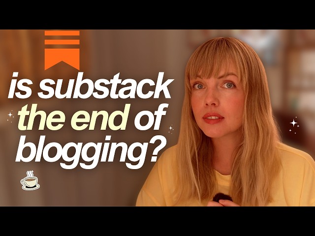 Help! I started a Substack (after blogging for 8 years) 🫣