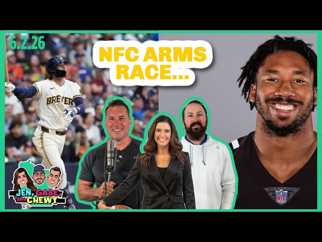 LIVE REACT: Did Packers Get LEFT BEHIND After Myles Garrett Trade?! | Brewers Score 16