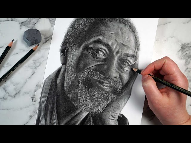 6 Steps To Draw ANY Graphite Portrait