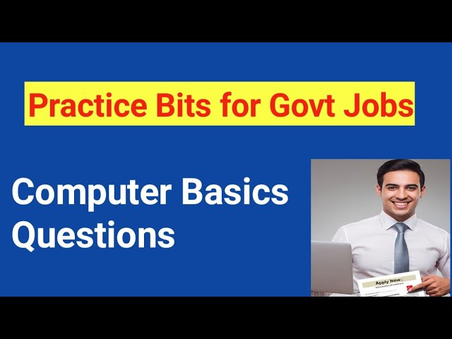Top 10 Computer Basics Questions for Competitive Exams | MCQs with Answers | Practice Bits