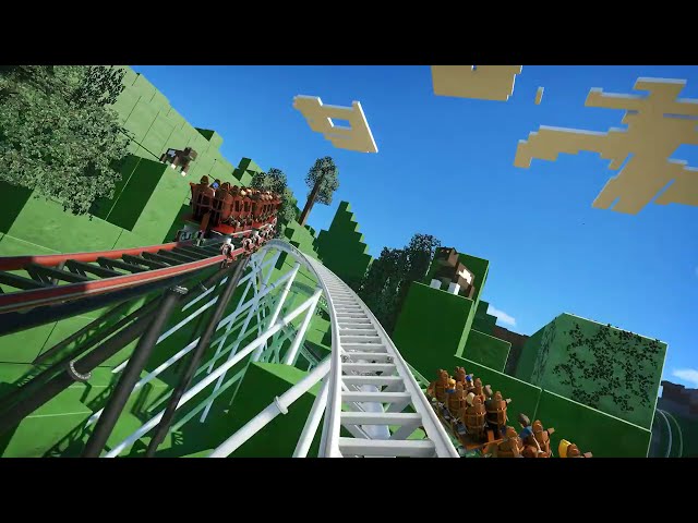 MINECRAFT Speed Run: Rollercoaster Edition! POV
