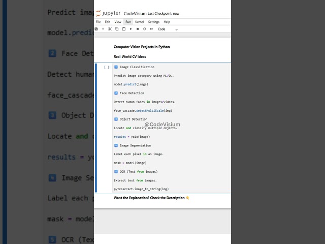 Computer Vision Projects in Python | Real-World CV Ideas