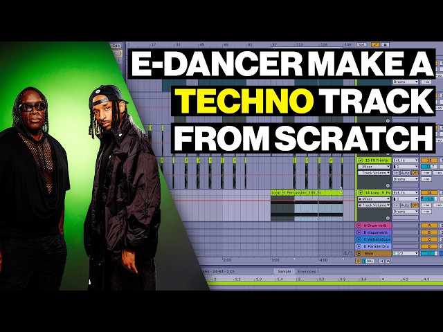 e-Dancer Make A Techno Track From Scratch