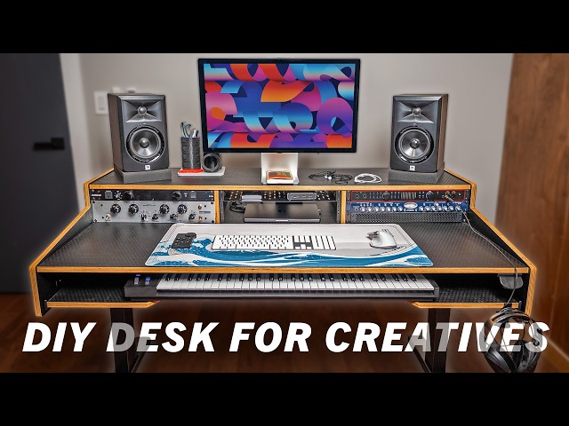 Building A DIY Standing Desk for Creatives