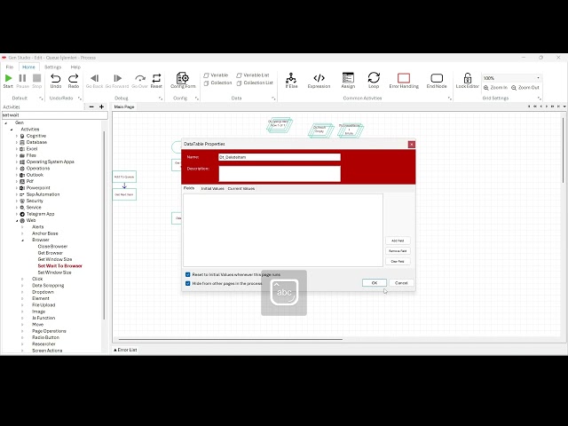 GenRPA101 | Queue Properties: Get Queue Names & Delete Item