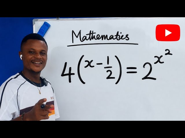 Exponential equation with a bracket exponential 