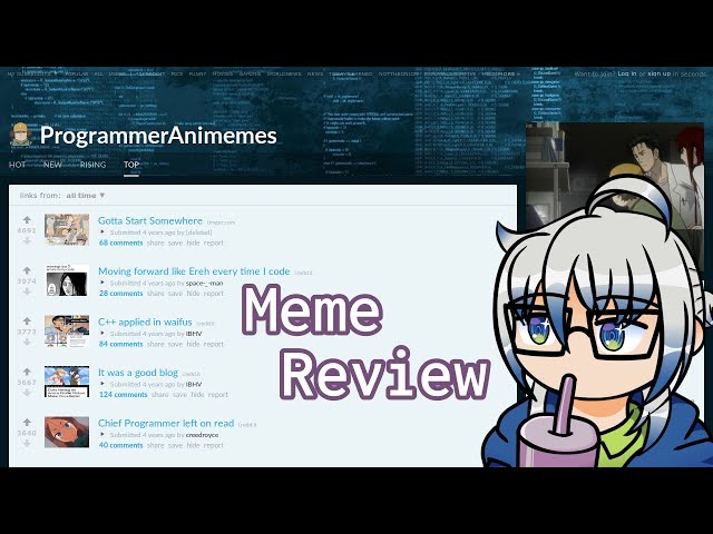[MEME REVIEW] Of /r/ProgrammerAnimemes Top