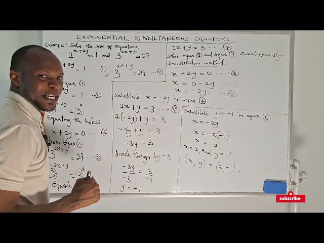 EXPONENTIAL SIMULTANEOUS EQUATIONS 
