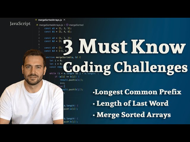 3 Must Know JavaScript Coding Challenges for QA/SDET Interviews
