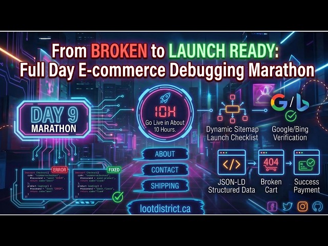 I Fixed A BROKEN E-commerce Store in 8 Hours (Full Walkthrough)