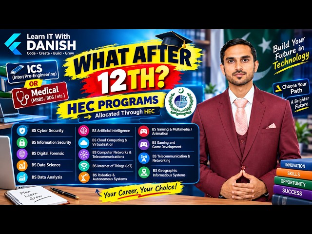 ICS or Medical? What Next After 12th? | Computer Science & IT Degree Options