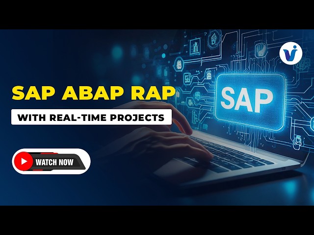 SAP ABAP RAP Training || Learn RAP with Real-Time Projects & Fiori Apps