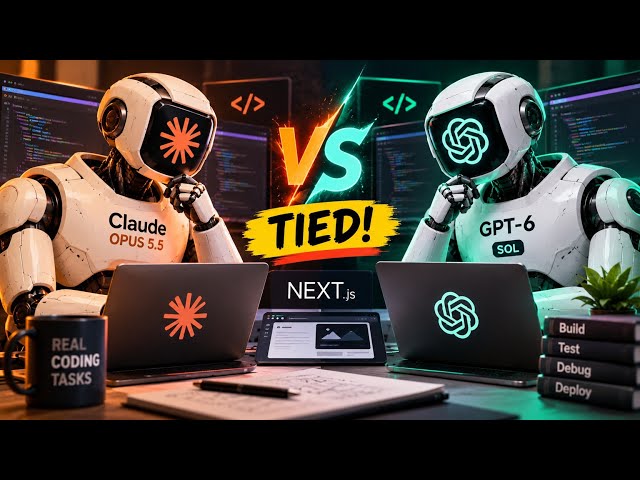 Claude Opus 5.5 vs GPT-6 Sol: They Just Tied on Real Next.js Coding Tasks