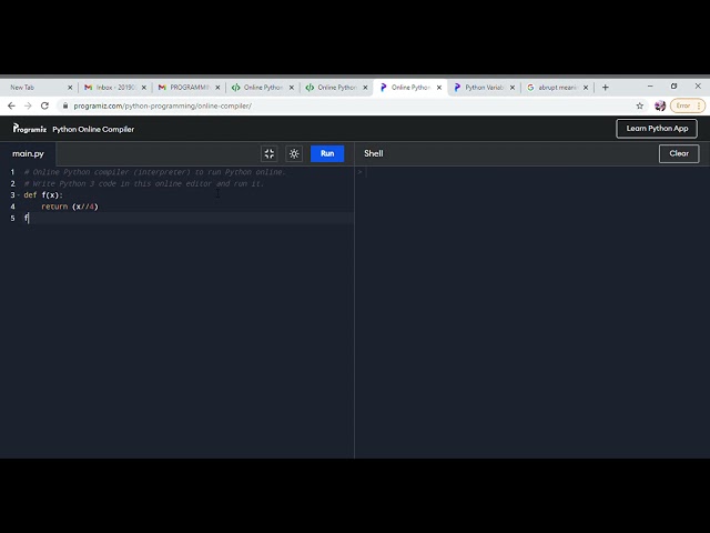 Online Python Compiler Interpreter   Google Chrome 2021 03 31 00 24 55