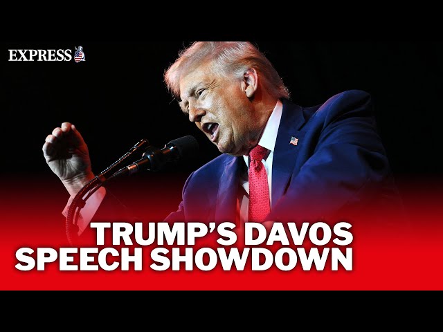 Donald Trump delivers explosive Davos speech amid tensions with NATO and Europe