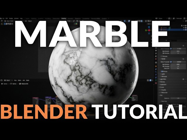 How to Make a Realistic Marble Material in Blender